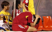 中国女子サッカーチーム　敗れても栄光がある