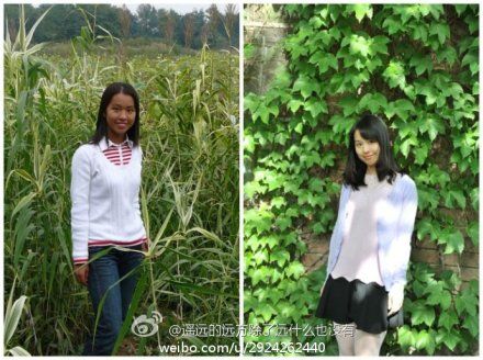清華大生が入学時と卒業時の「ビフォーアフター」画像をUP