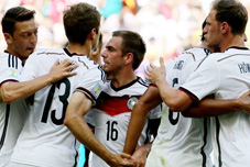 ドイツが4対0でポルトガルを破る