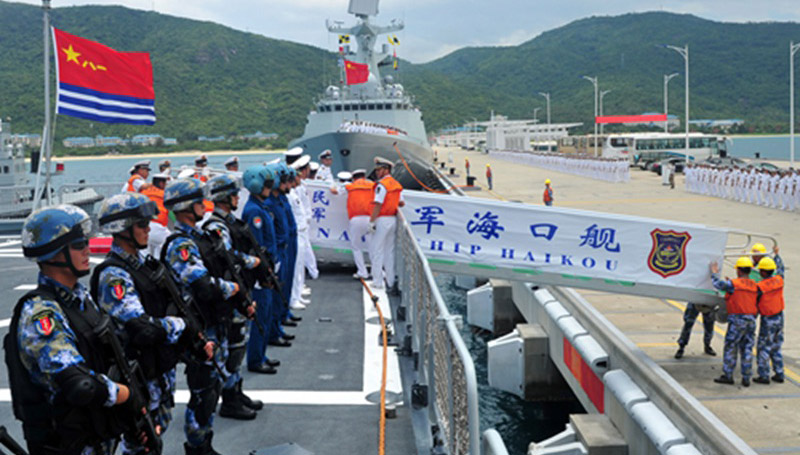 中国海軍がリムパックに初参加