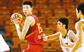 男子FIBAアジアカップ 中国チームが79対66で日本に逆転勝利