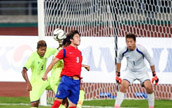 アジア大会男子サッカー準々決勝で韓国が日本を下す
