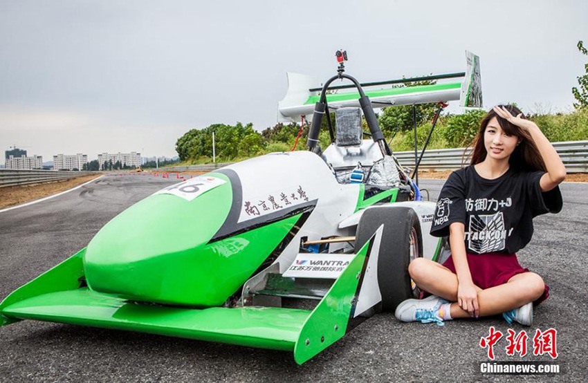 南京農業大学がレーシングカー開発