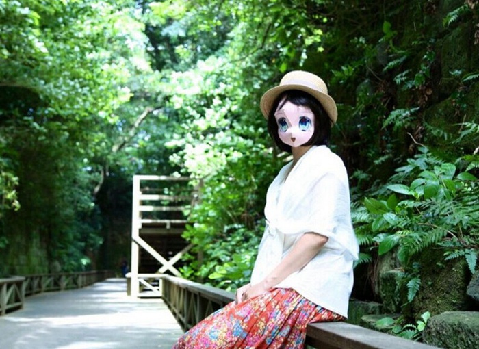 日本の「2.5次元マスク」が人気