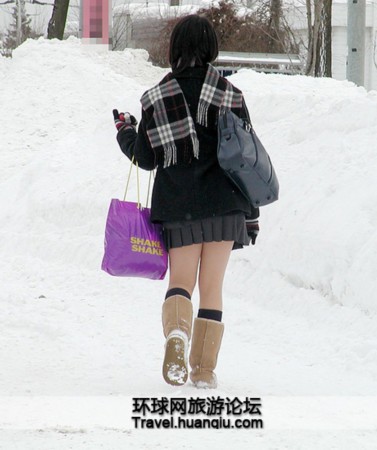冬でもミニスカート姿の日本人女性 2 人民網日本語版 人民日報
