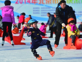 北京で2022人がスケートに参加、冬季五輪招致を後押し