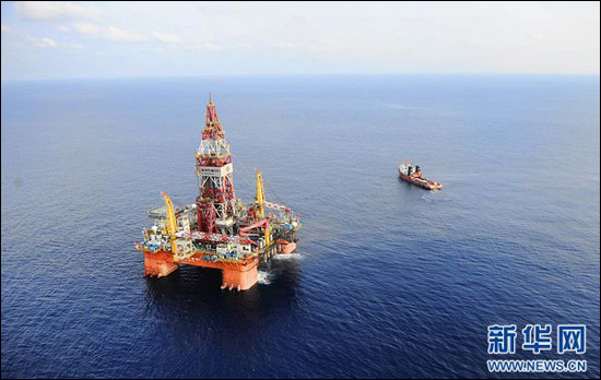 海底石油掘削の利器、南中国海の开発を促进