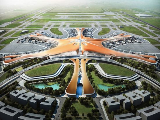 北京新空港のデザインが「ヒトデ」に決定　2019年開港へ