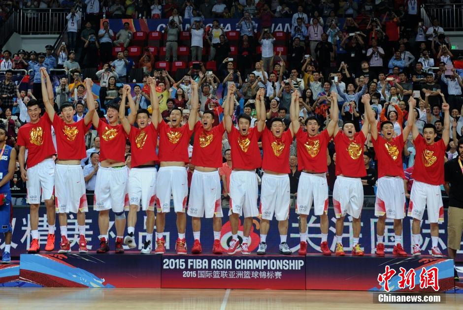 男子バスケ、中国がアジアトップに返り咲く