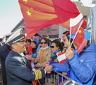 中国海軍の艦隊がポーランドに到着、初訪問開始