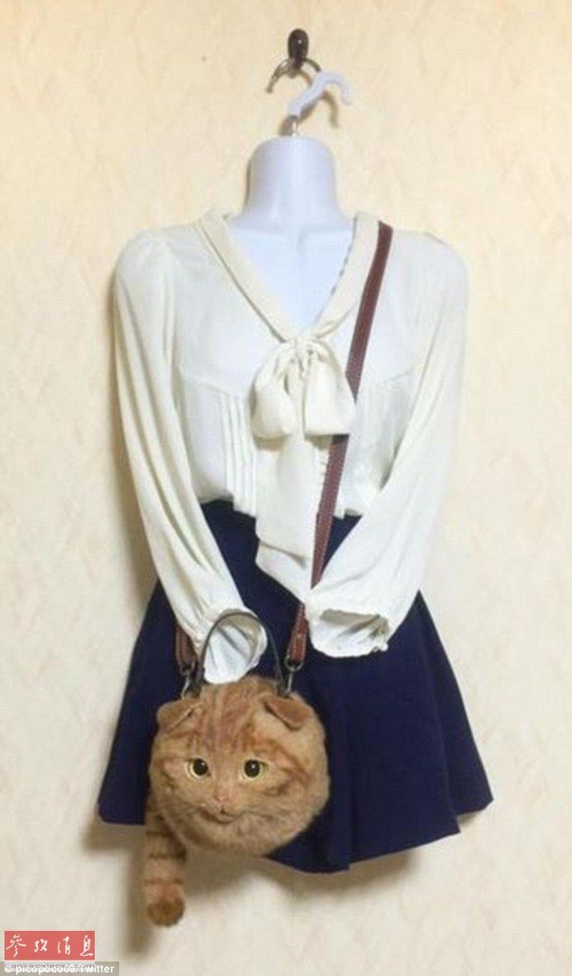 猫型ハンドバッグが日本で流行、形が本物の猫そっくり--人民網日本語版 