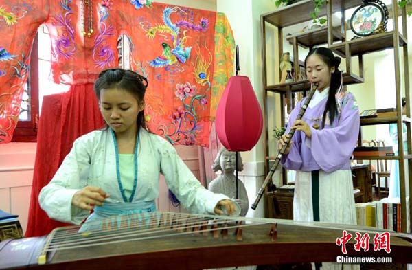 福州で初めての漢坊伝統文化生活体験館が人気