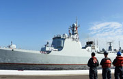 中国海軍の艦艇が米国東海岸を初の正式訪問