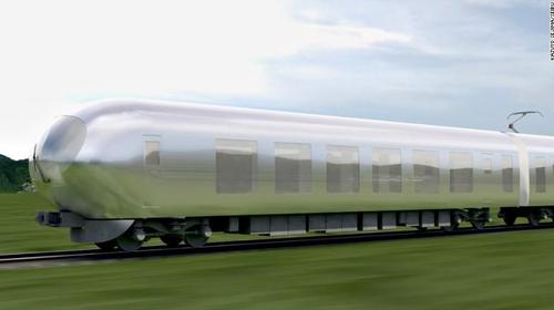 東京や沿線風景に溶け込む透明列車が2018年に登場！