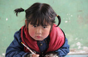 国際子供の日フォト　山村の子どもたちが見せる澄んだ瞳