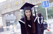 「北京映画学院の女神」王婉中さんの素顔の卒業写真