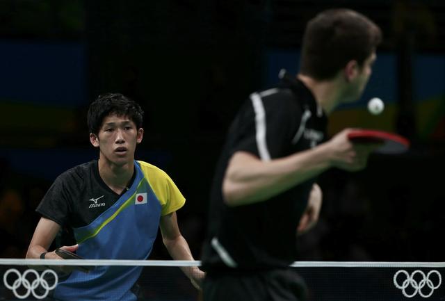 卓球男子団体　日本が3対1でドイツを下す　決勝は中国と対戦
