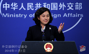 外交部、日本側が中国の主権と管轄権を的確に尊重することを望む