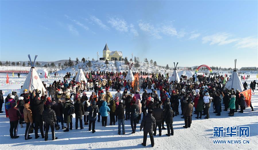 内蒙古鄂倫春の氷雪イベント「伊薩仁」が開幕