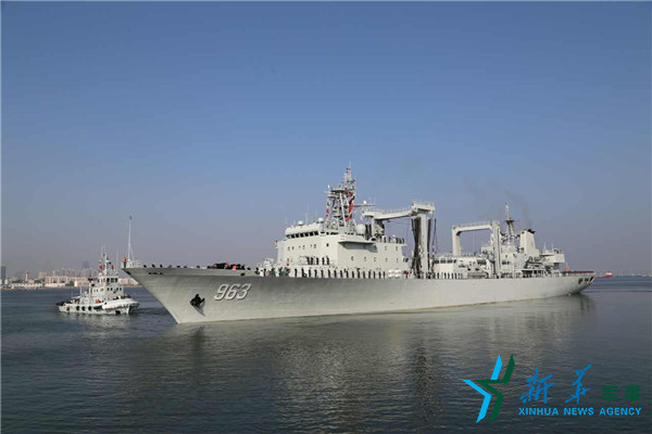 中国海軍護衛艦隊がアデン湾へ