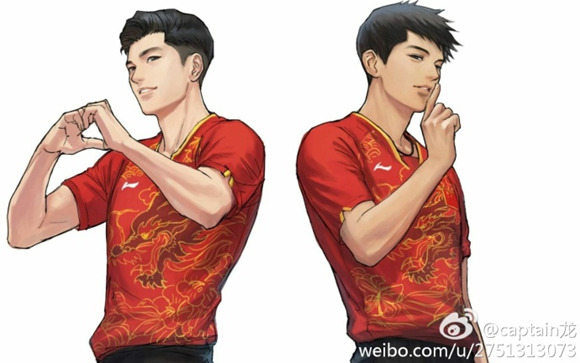 中国男子卓球の張継科選手が誕生日　親友の馬龍選手が祝福