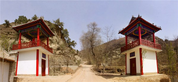 中国の伝統的な村落－－彬県程家川村