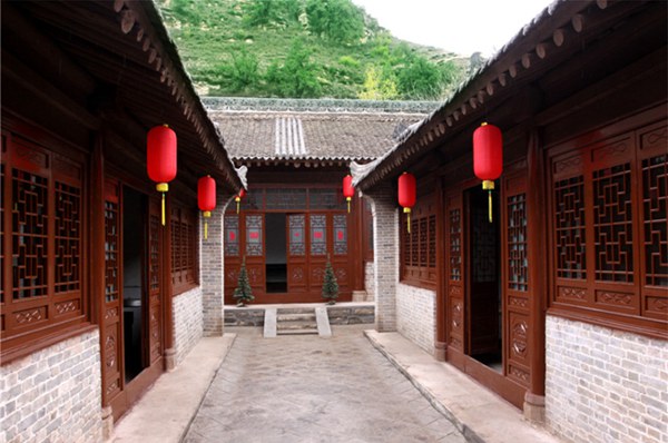 中国の伝統的な村落－－彬県程家川村