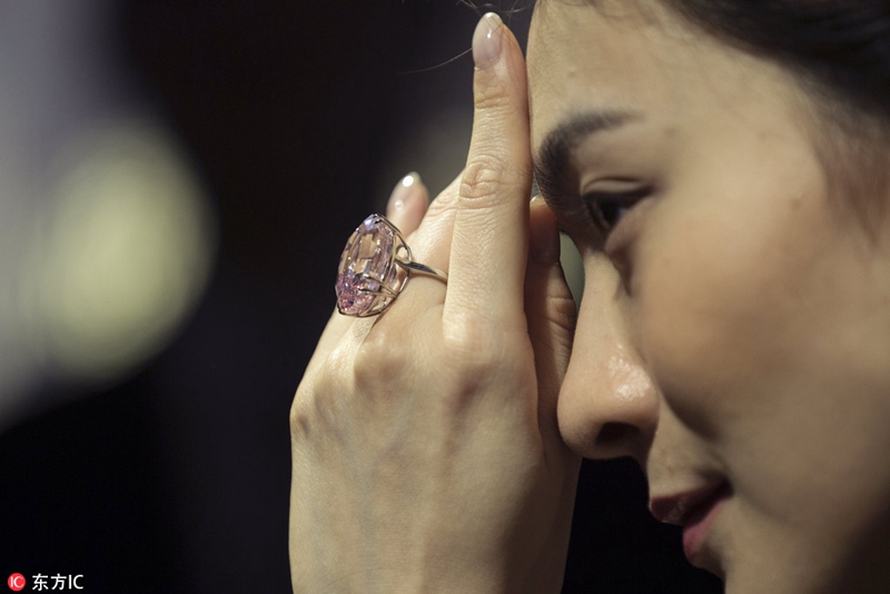 世界最高額の宝石「ピンクスター」が香港地区で競売に