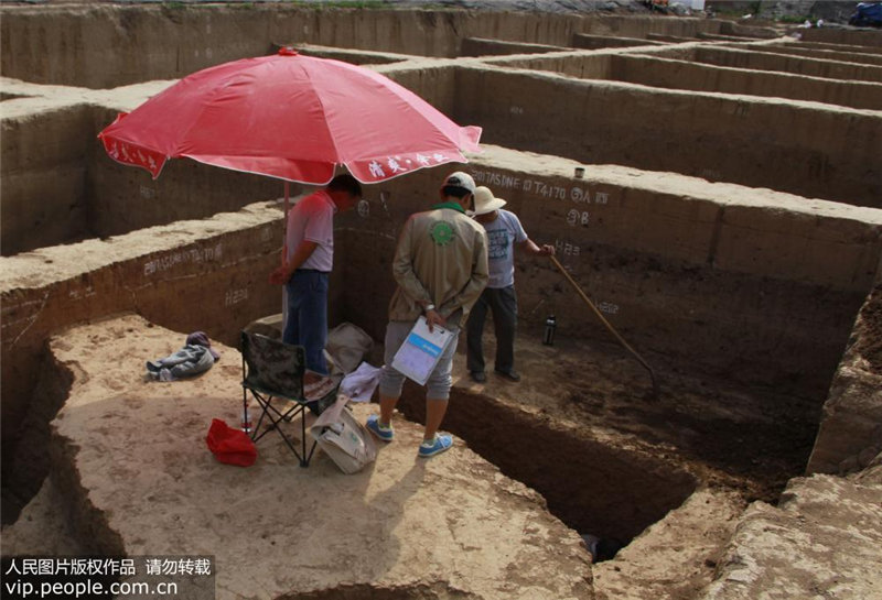 河南省安陽殷墟大遺跡で1800年前の少数民族の墓葬発見