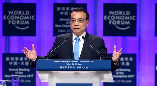 李克強総理「中国経済の好転は世界に一層のチャンスをもたらす」