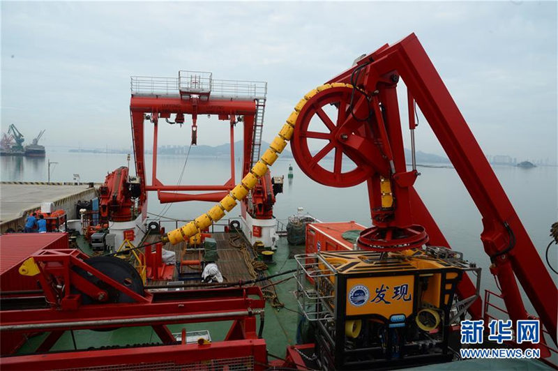 遠洋科学調査船「科学号」、南中国海の総合観測を開始