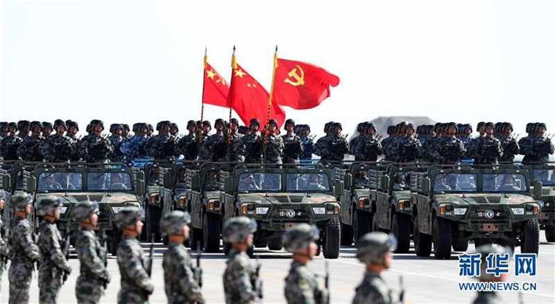  ＜写真で見る＞中国人民解放軍建軍90周年記念軍事パレード