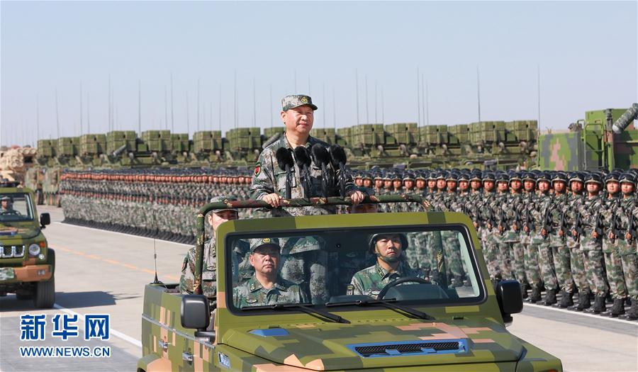 中国人民解放軍建軍90周年記念軍事パレード開催　習近平総書記が重要談話