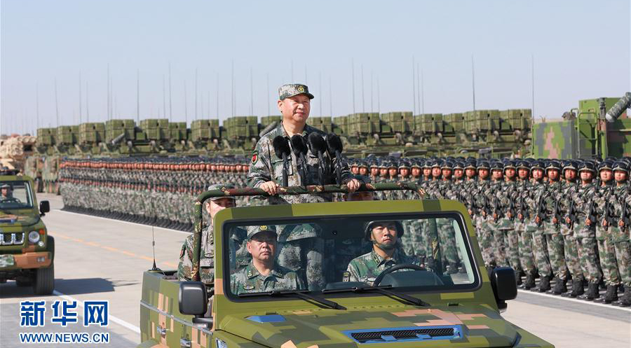 中国人民解放軍建軍90周年記念軍事パレード開催　習近平総書記が重要談話