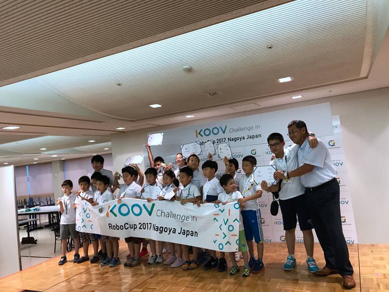 学習キットKOOVが中日の友誼の懸け橋に　「KOOV Challenge in RoboCup」が名古屋で開催