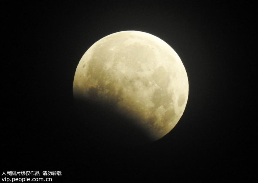 従江県で半影月食観測　継続時間は約2時間　貴州省