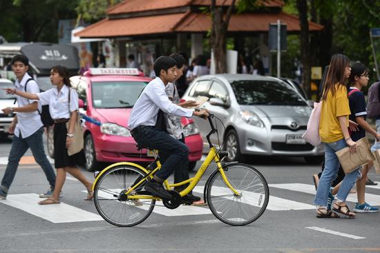 シェア自転車がタイ市場進出　6千台を大学へ投入