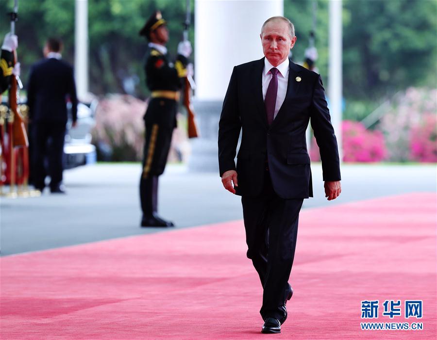 第9回BRICS首脳会議開催　各国首脳が会場に到着