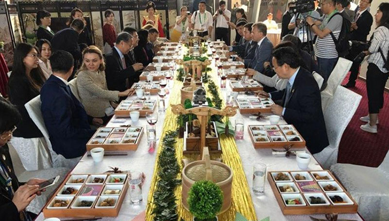 陝西省の美食がアスタナ万国博覧会で登場