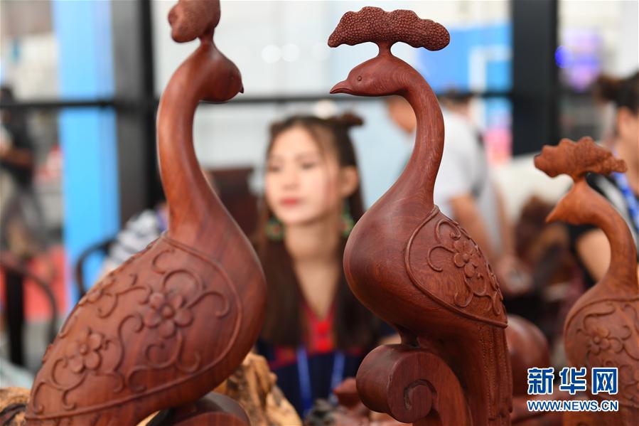 個性的な工芸品が勢ぞろい　第14回中国-ASEAN博覧会開催