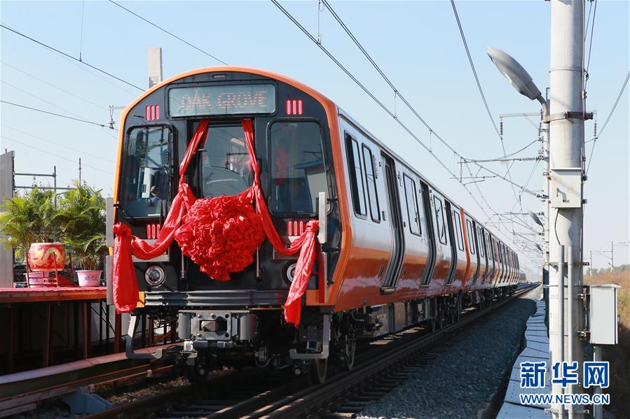 中国製地下鉄車両が米国へ初輸出　ボストンへ