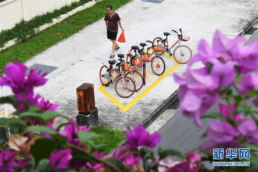 シンガポールでシェア自転車の駐輪に関する管理スタート