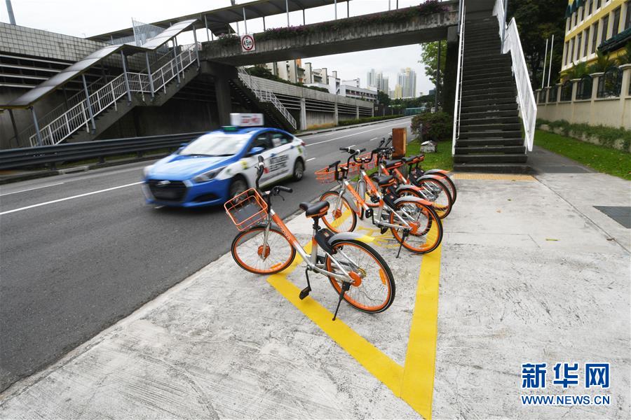 シンガポールでシェア自転車の駐輪に関する管理スタート