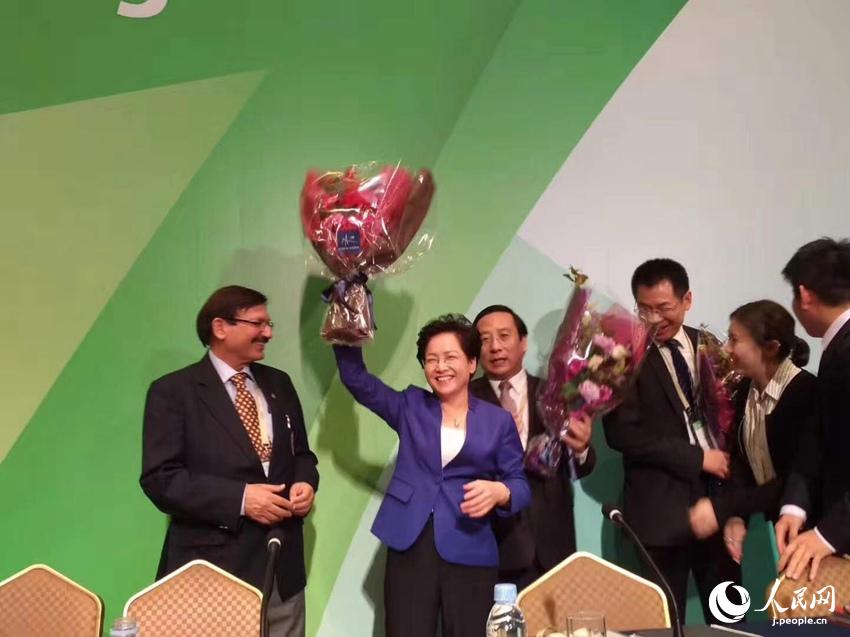 北京燃気集団の李雅蘭董事長が国際ガス連盟の会長に 女性初