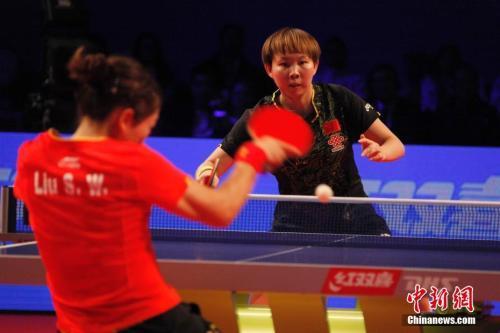 卓球女子W杯　中国の朱雨玲が初優勝