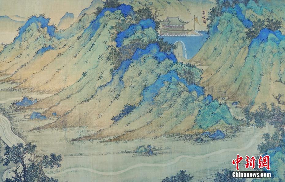 北京故宮博物院に明の時代の文化財「絲路山水地図」を贈呈
