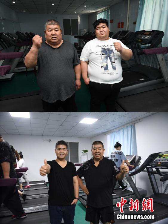 巨漢親子がダイエット　二人で合計151.5キロの減量に成功