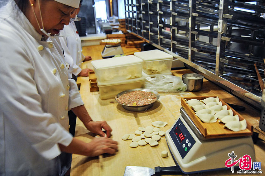 冬至には餃子を食べる中国の伝統的な風習