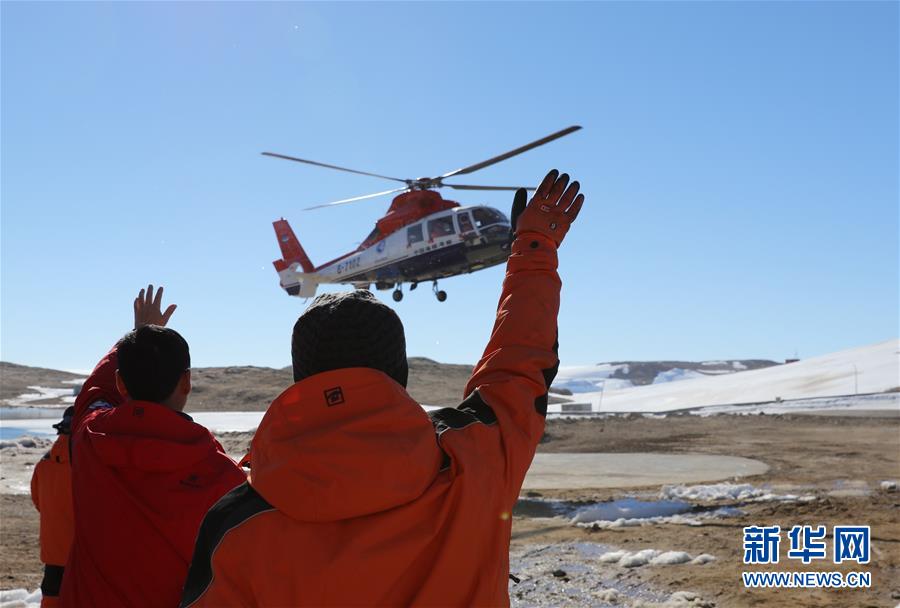 中国第34次南極科学観測隊が中山基地に到着