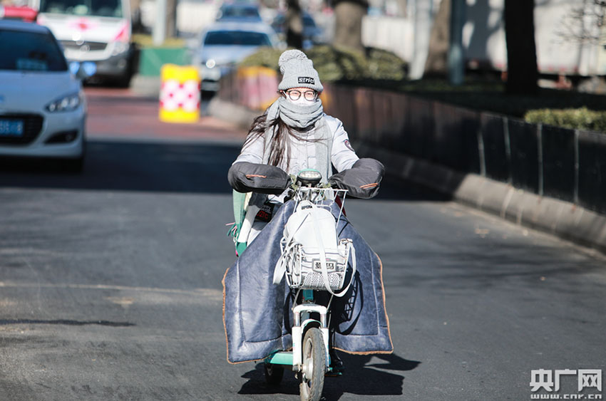 北京市で冬入りから最も低い気温を記録　厳しい寒さ続く